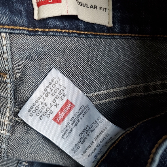 Wrangler Dark Indigo Straight Jeans - Picture 3 of 3